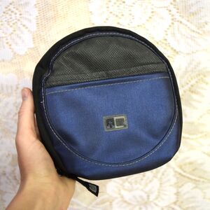 Case Logic CD Case 12 Sleeve Holds 24 Discs Zip Closure DVD Storage Y2K Analog